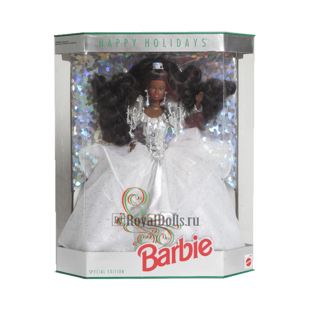 1992 Happy Holidays Barbie - African American